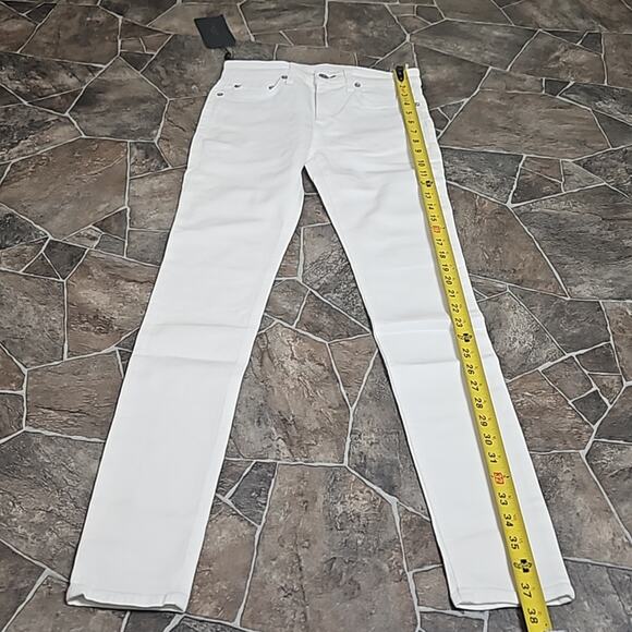 NWT Rag & Bone Skinny Jean Sz 25 in White - Picture 5 of 11